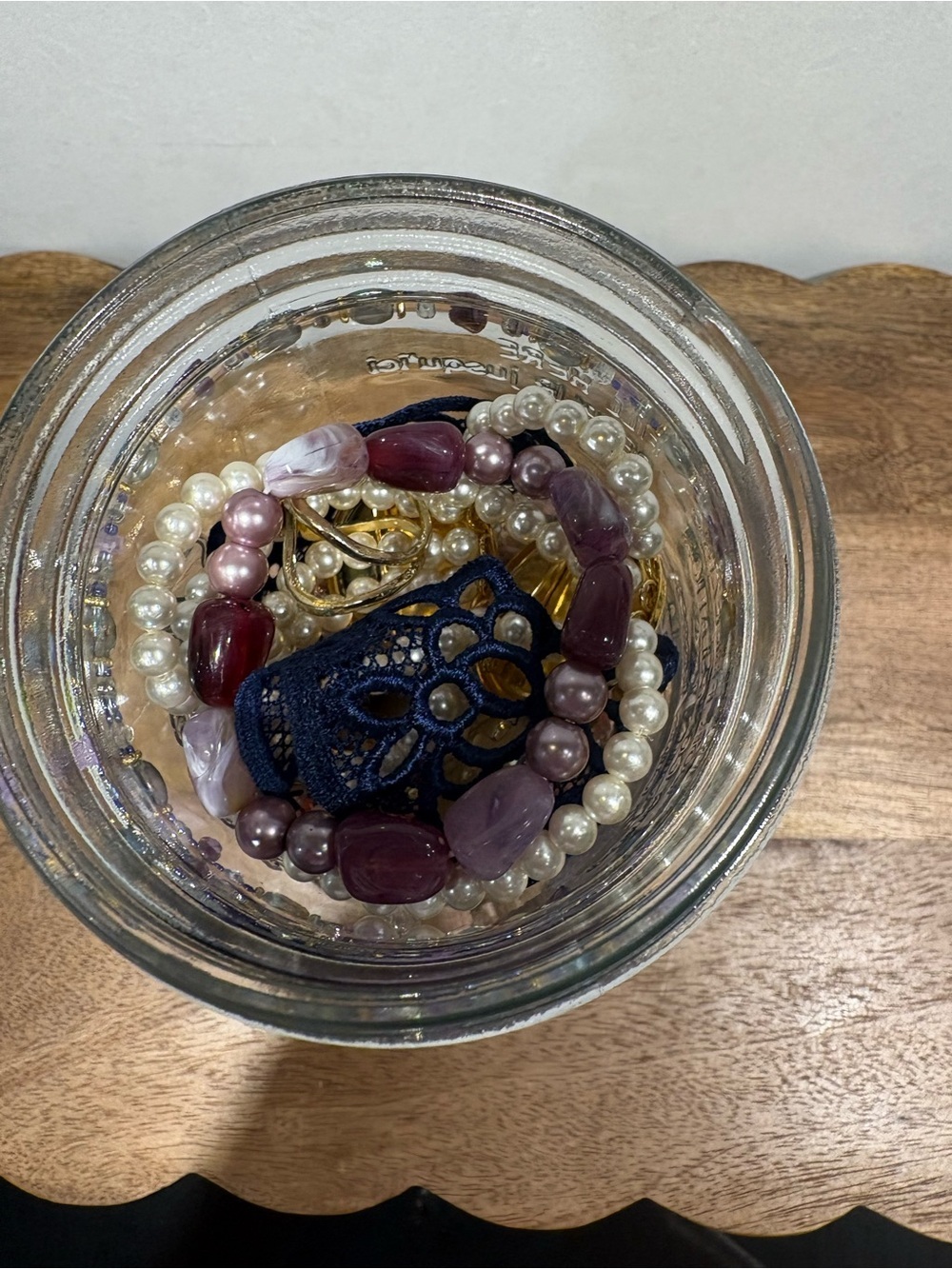 Curated Coquette Mystery
Jewelry Jar Vtg & Modern Mix Assorted Wearable Finds